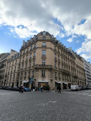 Haussmanian building paris